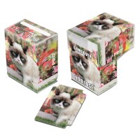 Grumpy Cat Flowers Deck Box