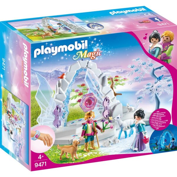 Playmobil Kristallschloss 9471 - Kristalltor zur Winterwelt