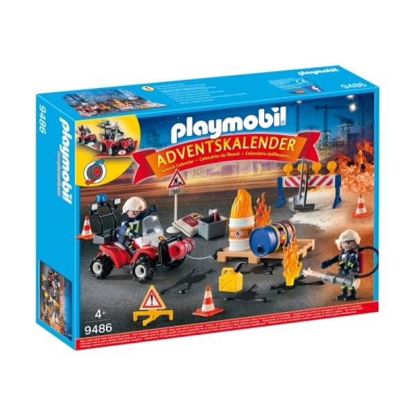 Playmobil Adventskalender 9486 - Adventskalender Feuerwehr