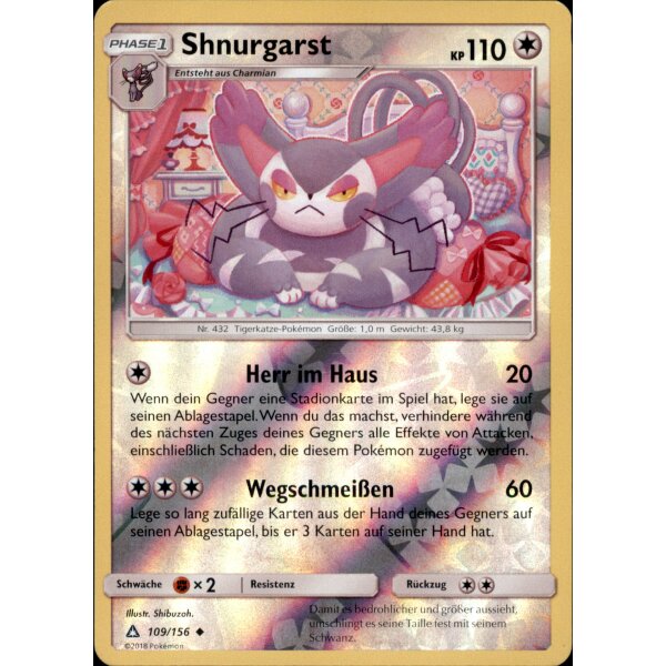 109/156 Shnurgarst - Reverse Holo - Ultra-Prisma