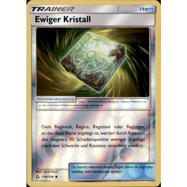 118/156 Ewiger Kristall - Reverse Holo - Ultra-Prisma