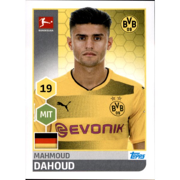 TOPPS Bundesliga 2017/2018 - Sticker 57 - Mahmoud Dahoud