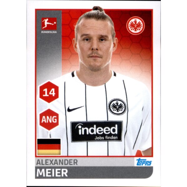 TOPPS Bundesliga 2017/2018 - Sticker 77 - Alexander Meier