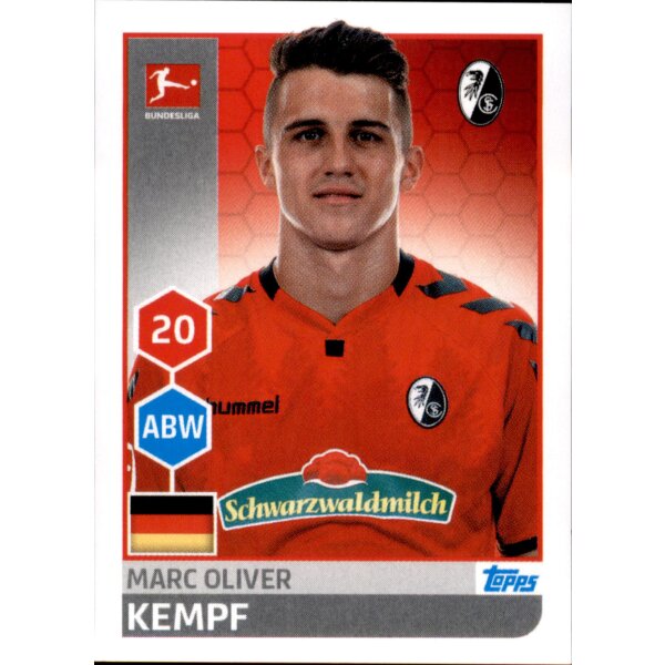 TOPPS Bundesliga 2017/2018 - Sticker 81 - Marc Oliver Kempf