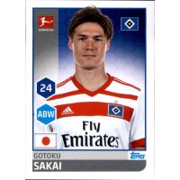 TOPPS Bundesliga 2017/2018 - Sticker 95 - Gotoku Sakai