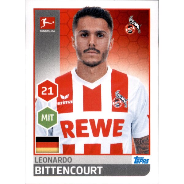 TOPPS Bundesliga 2017/2018 - Sticker 149 - Leonardo Bittencourt