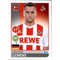 TOPPS Bundesliga 2017/2018 - Sticker 150 - Christian Clemens