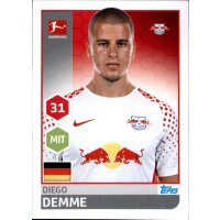 TOPPS Bundesliga 2017/2018 - Sticker 162 - Diego Demme