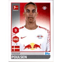 TOPPS Bundesliga 2017/2018 - Sticker 166 - Yussuf Poulsen