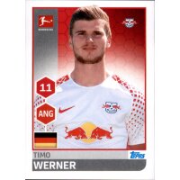 TOPPS Bundesliga 2017/2018 - Sticker 167 - Timo Werner