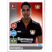 TOPPS Bundesliga 2017/2018 - Sticker 170 - Wendell