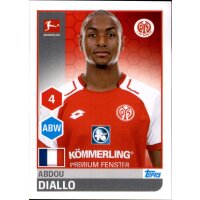 TOPPS Bundesliga 2017/2018 - Sticker 186 - Abidou Diallo