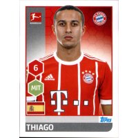TOPPS Bundesliga 2017/2018 - Sticker 221 - Thiago