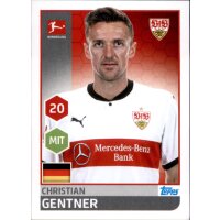 TOPPS Bundesliga 2017/2018 - Sticker 253 - Christian Gentner
