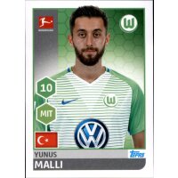 TOPPS Bundesliga 2017/2018 - Sticker 266 - Yunus Malli