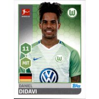 TOPPS Bundesliga 2017/2018 - Sticker 271 - Daniel Didavi