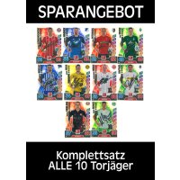 Match Attax 2017/18 alle 10 Torjäger 2018 komplett