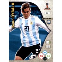 Panini WM Russia 2018 -  Nr. 14 - Paulo Dybala - Team Mate