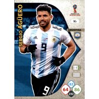 Panini WM Russia 2018 -  Nr. 16 - Sergio Agüero -...