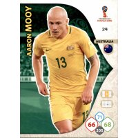 Panini WM Russia 2018 -  Nr. 24 - Aaron Mooy - Team Mate