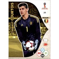 Panini WM Russia 2018 -  Nr. 28 - Thibault Courtois -...