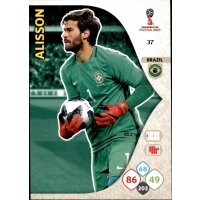 Panini WM Russia 2018 -  Nr. 37 - Alisson - Team Mate