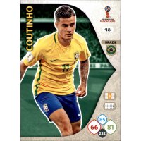Panini WM Russia 2018 -  Nr. 48 - Philippe Coutinho - Team Mate
