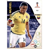 Panini WM Russia 2018 -  Nr. 62 - Luis Muriel - Team Mate