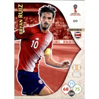 Panini WM Russia 2018 -  Nr. 69 - Bryan Ruiz - Team Mate