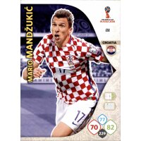 Panini WM Russia 2018 -  Nr. 81 - Mario Mandzukic - Team...