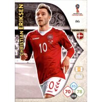 Panini WM Russia 2018 -  Nr. 86 - Christian Eriksen -...