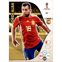 Panini WM Russia 2018 -  Nr. 119 - Jordi Alba - Team Mate