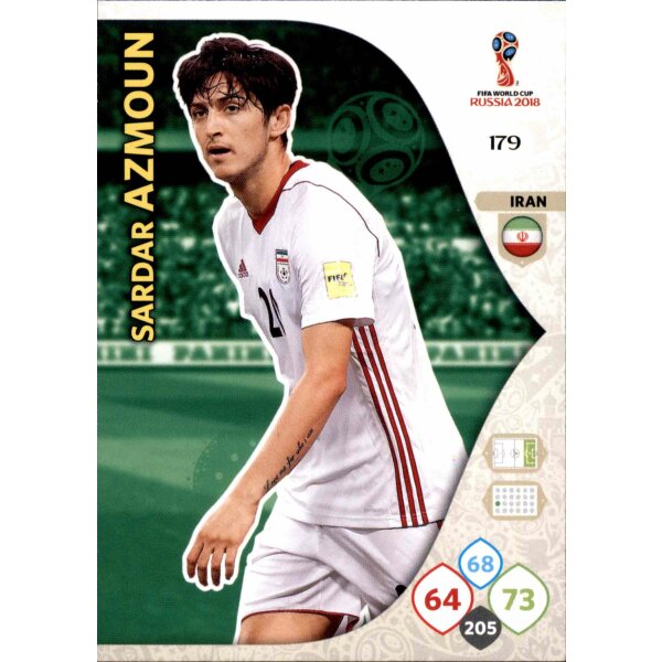 Panini WM Russia 2018 -  Nr. 179 - Sardar Azmoun - Team Mate