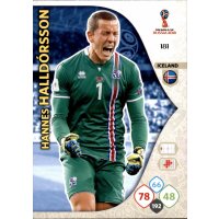 Panini WM Russia 2018 -  Nr. 181 - Hannes Halldorsson -...