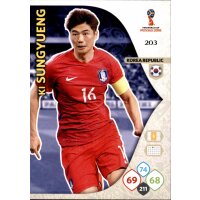 Panini WM Russia 2018 -  Nr. 203 - Ki Sung-Yueng - Team Mate