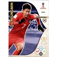 Panini WM Russia 2018 -  Nr. 204 - Son Hueng-Min - Team Mate