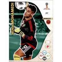 Panini WM Russia 2018 -  Nr. 217 - Munir Mohamedi - Team...