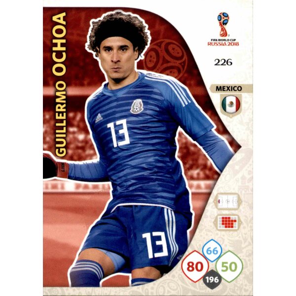 Panini WM Russia 2018 -  Nr. 226 - Guillermo Ochoa - Team Mate