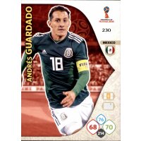 Panini WM Russia 2018 -  Nr. 230 - Andres Guardado - Team...