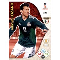 Panini WM Russia 2018 -  Nr. 232 - Hirving Lozano - Team...