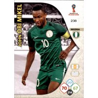 Panini WM Russia 2018 -  Nr. 238 - John Obi Mikel - Team...