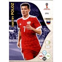 Panini WM Russia 2018 -  Nr. 295 - Dimitry Poloz - Team Mate