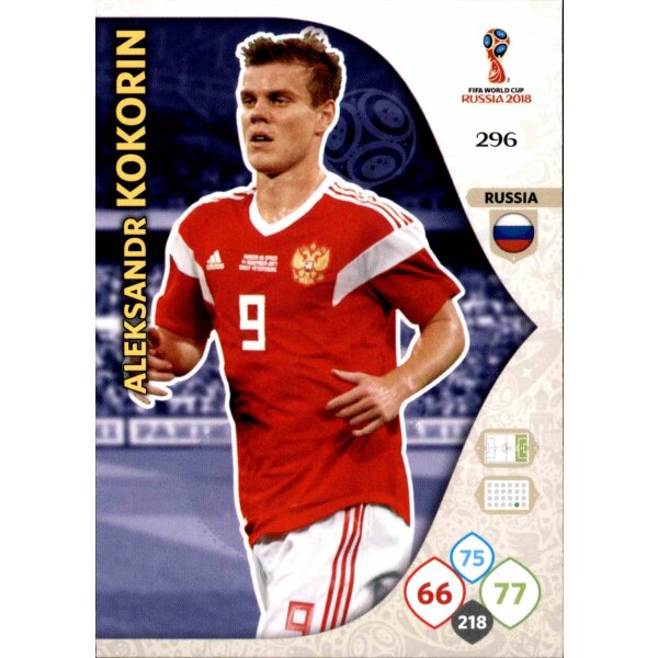 Panini WM Russia 2018 -  Nr. 296 - Aleksandr Kokorin - Team Mate