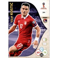 Panini WM Russia 2018 -  Nr. 314 - Filip Kostic - Team Mate