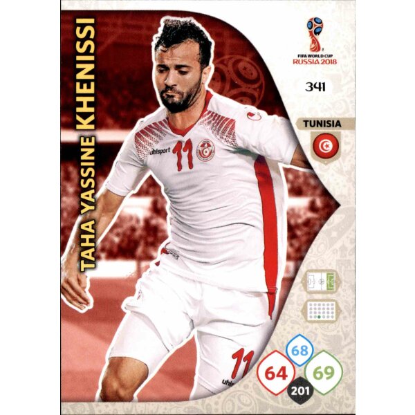 Panini WM Russia 2018 -  Nr. 341 - Taha Yassine Khenissi - Team Mate