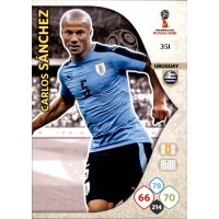 Panini WM Russia 2018 -  Nr. 351 - Carlos Sanchez - Team Mate