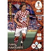 Panini WM Russia 2018 -  Nr. 368 - Luka Modric - Fans...