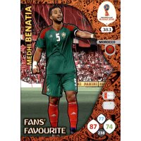 Panini WM Russia 2018 -  Nr. 383 - Medhi Benatia - Fans...