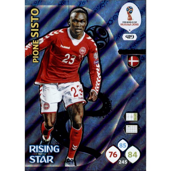 Panini WM Russia 2018 -  Nr. 419 - Pione Sisto - Rising Star