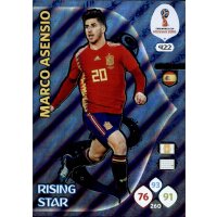 Panini WM Russia 2018 -  Nr. 422 - Marco Asensio - Rising...